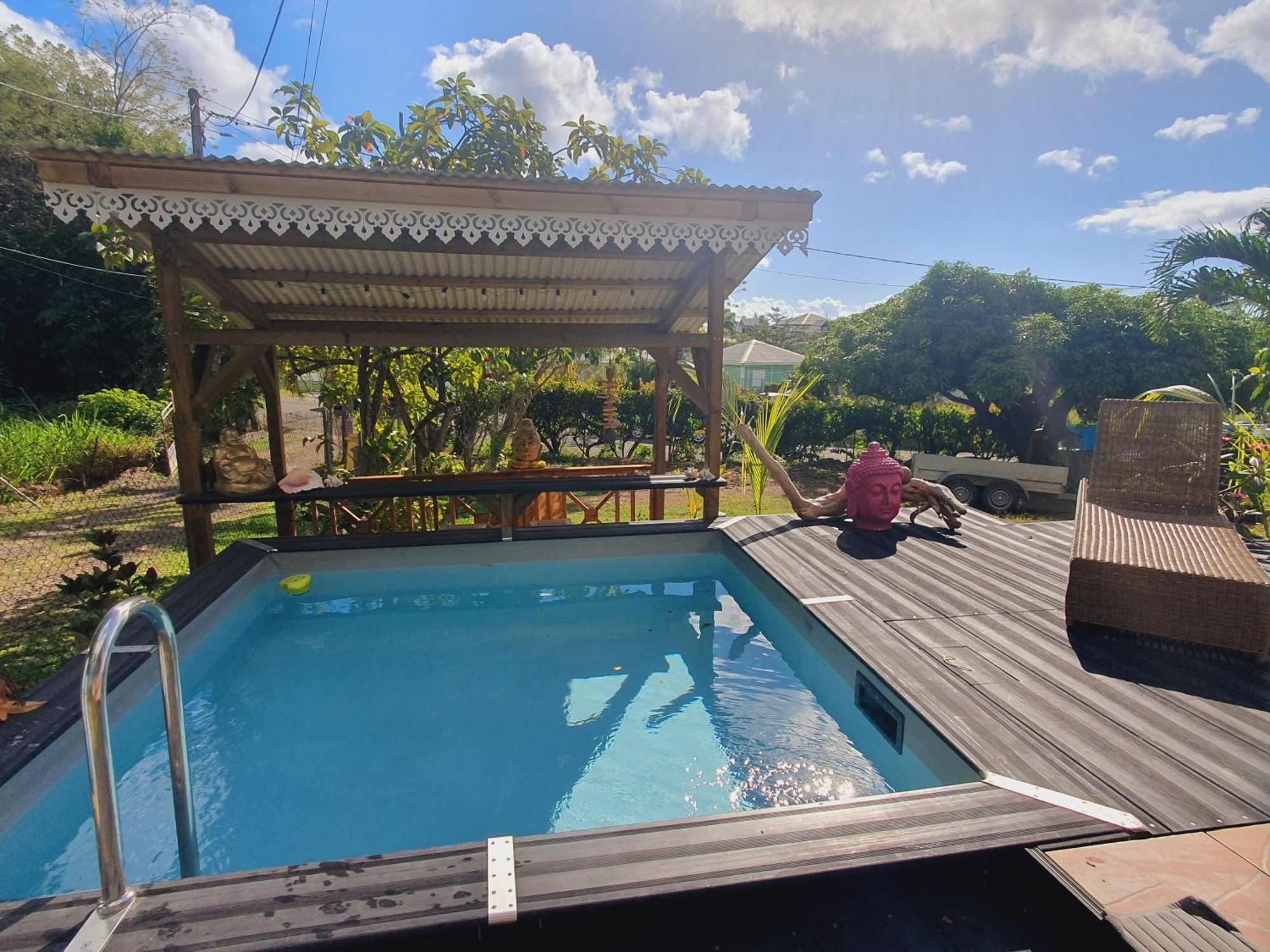 Ti Oasis Colibri, 1 Chambre, Piscine, A 150M De La Plage Sainte-Luce Bagian luar foto