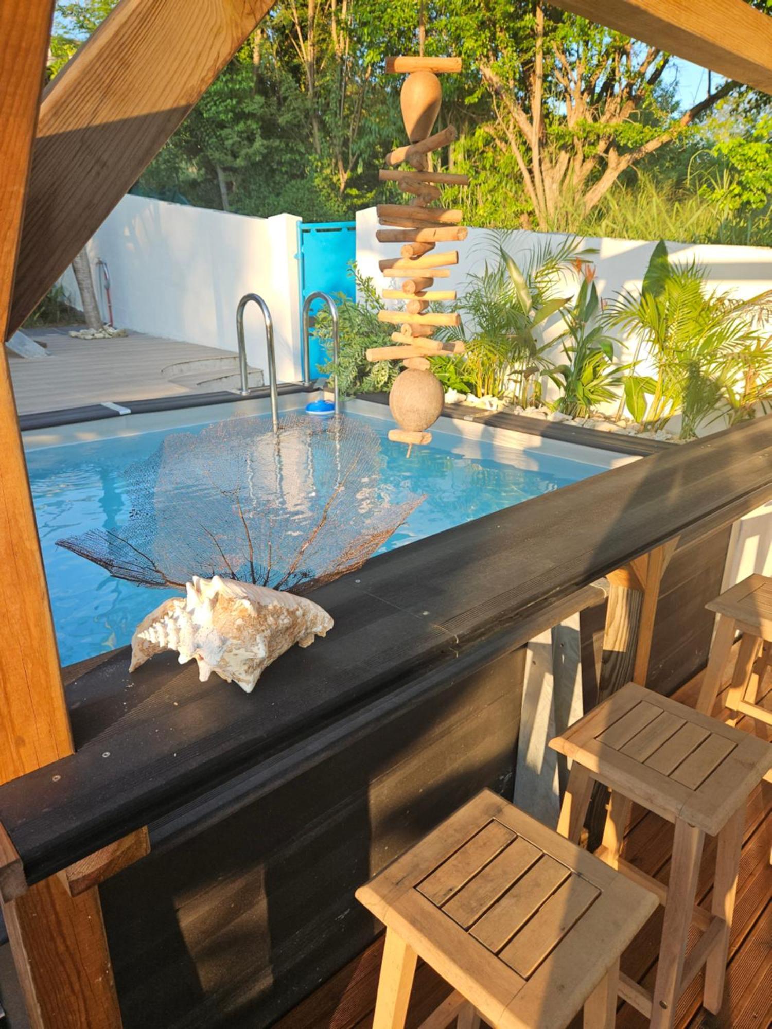 Ti Oasis Colibri, 1 Chambre, Piscine, A 150M De La Plage Sainte-Luce Bagian luar foto